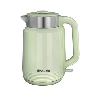 GE laide 316 stainless steel electric kettle 2L household kettle double-layer anti-scald hot 1800W automatic break