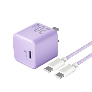 Быстрая зарядка 20W нитрида галлия подходит для Apple Huawei Xiaomi PD зарядное устройство для планшета зарядный кабель.