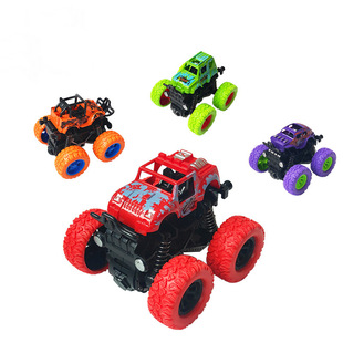 Inertial dynamic stunt car four-wheel drive children boy model car anti-fall toy off-road vehicle sealed box