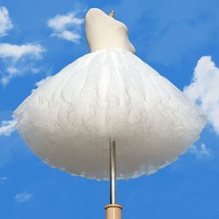 Pinch lolita38cm Короткая нерегулярная шестислойная мягкая пряжа Pinch Хэллоуин COS Pinch Наружная юбка-пачка