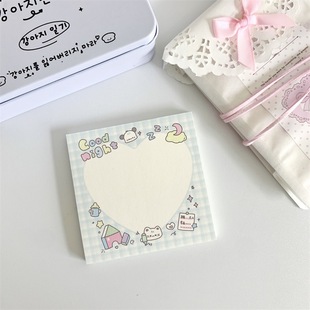 Cute puppy notepad cute non-sticky tearable message notepad student high-value hand account material book