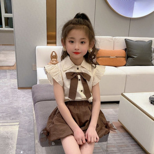 Girls Autumn Clothing Set 2024 New Children's Fashionable Casual Two-Piece Set Spring and Autumn Girls Fashion