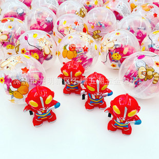 50MM Mixed Gashapon Two Yuan Three Yuan Colorful Paradise Candy Elf Bell Yoyo Intelligence Ball Dinosaur Toy