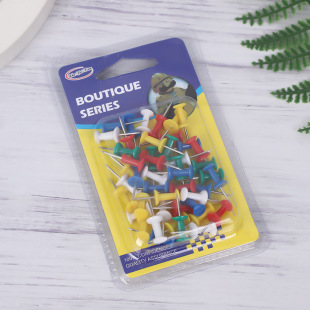 Factory wholesale kindergarten pushpin/push-pin glue glue cork board nail color I-pin painting pushpin