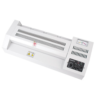 A2A3 office glue machine photo file laminating machine cold and hot laminating machine 4 rubber roller photo plastic sealing machine