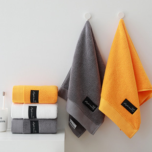 Factory Wholesale Class A Thickened Large Cotton Towel Hotel Face Towel Soft Absorbent Business Gift Embroidered logo