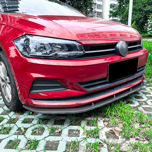 Applicable to Volkswagen Polo MK6 2018 + front bumper front lip front shovel exterior modification