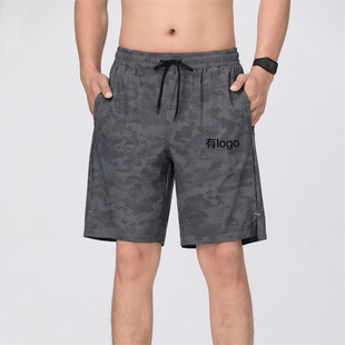 Anai Sports Shorts Men's Five-point Pants Thin Loose plus size Outer Wear Ice Silk Breathable Quick-drying Pants Summer Running Shorts