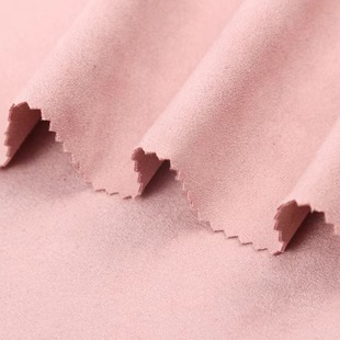Sheepskin Double-sided Velvet Imitation Leather Velvet Fashion Outwear Dress Pants Sweatshirt Luggage Suede Fabric Ready for Sale