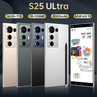 Cross-border mobile phone AliExpress TK explosions C25-S25 Ultra new unopened 16 1T source factory price