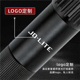 New LED rechargeable flashlight compatible with AA battery mini portable bottle opener small flashlight floodlight flashlight