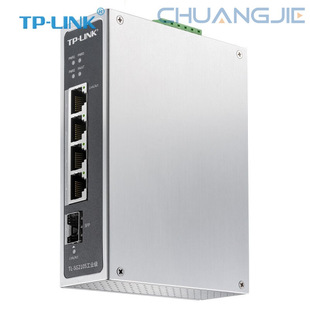 TP-LINK TL-SG2105 5-портовый гигабитный коммутатор промышленного класса, 1 оптический, 4 электрических порта SFP, тип рейки 12 В/24 В