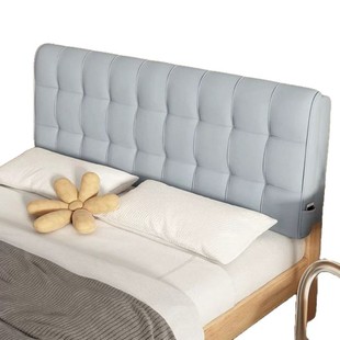 No-Wash Technology Cloth Bedside Cushion Tatami Soft Bag Large Backrest Double Bedside Board Cover Can Be Customized to Prevent Head Bumps