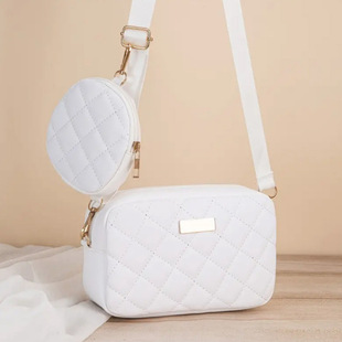2024 ladies bags легкая роскошь нишевые модные наборы из двух частей простой пригородной портативной женской сумки