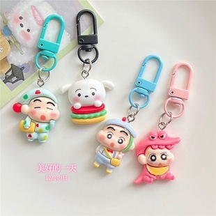 Цветная пряжка K44 Crayon Xiao New High Yan значение брелок школьная сумка подвеска маленькая красная книга та же мультфильм милый подарок подруги