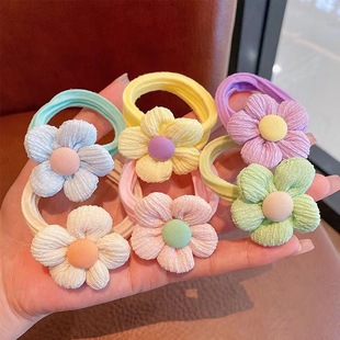 Baby's Hair-free Rubber Band High Elastic and Durable Hair Band Girls' Hair Rope Children's Rubber Band Girls' Head Rope