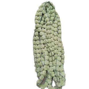Wholesale color imitation rex rabbit ball wool strip Chinese clothing Tang suit artificial wool cuff cap strip fur accessories wool strip
