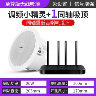 SAST wireless Bluetooth ceiling audio wall-mounted speaker household ceiling ceiling suit embedded