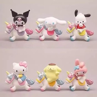 Sanrio Big Holiday Blind Box Melti Culomi Yugui собака прилив играет рука, украшает подарок на день рождения девушки