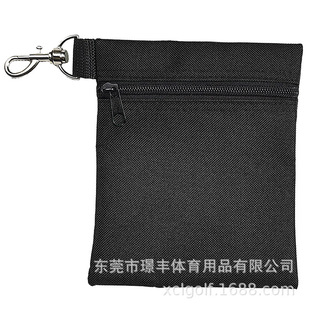 Golf Small Waist Bag Nylon Ball Cover Hangable Waist Small Bag Multi-Purpose Storage Bag Golf Accessories Bag