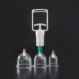 Factory Direct Sales Kangzhen Vacuum Cupping Device 6-canned Paper Core Simple Package Without Magnetic Therapy Healthy Companion