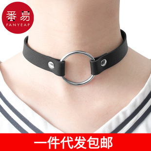 A generation of free shipping/collar neck strap A1P-0.5-necklace clavicle chain short diablo punk belt simple