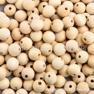Factory direct supply wooden shaft nail wooden wheel wooden beads loose beads toy spare parts to customer needs