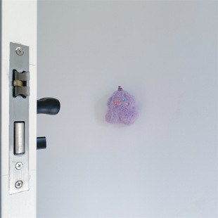 INS Cartoon Monster Door Rear Anti-collision Sticker Cute Door Handle Anti-collision Wall Sticker Children's Room Decorative Cushioning Door Stop