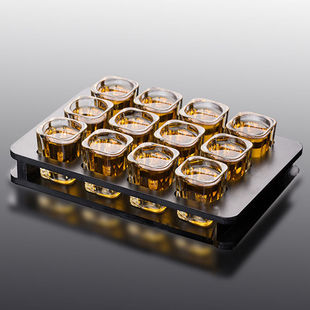 Liquor Glass Wine Glass Transparent High-End Wine Glass Set Household Chinese-Style Small Wine Glass One-Cup Small Wine Cup Flask