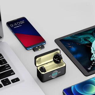 Douying A6S Button Magnetic Microphone Live Vlog Recording Video Lavalier Radio