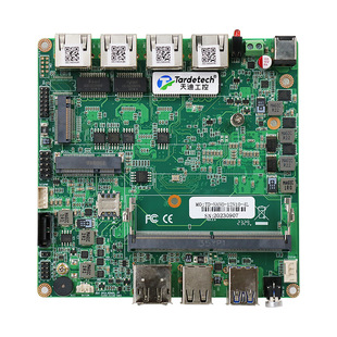 Tiandi Industrial control NANO-N100 vision machine ROS aikuai soft route industrial control mainboard 4 network mini embedded