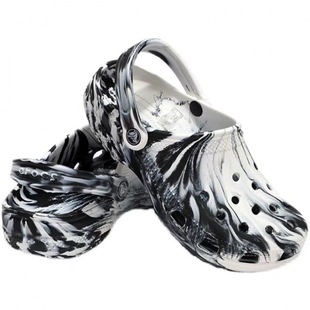 Cro foreign trade men and women beach hole shoes classic marble pattern beach shoes 206867