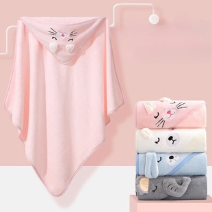 Baby Cushion Coral Fleece Cloak Newborn Bag Hooded Newborn Baby Blanket Children Hooded Bathrobe Wrap Towel
