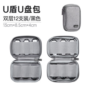 U Disk U Shield Storage Bag Office Accounting Large Capacity Sorting Online Banking Financial Tax Control Disk Protective Cover Convenient Handbag