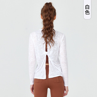 Yoga Clothing Women's Autumn and Winter New Long-sleeved T-shirt Quick-drying Sports Top Running Fitness Clothing plus size Fitness Blouse