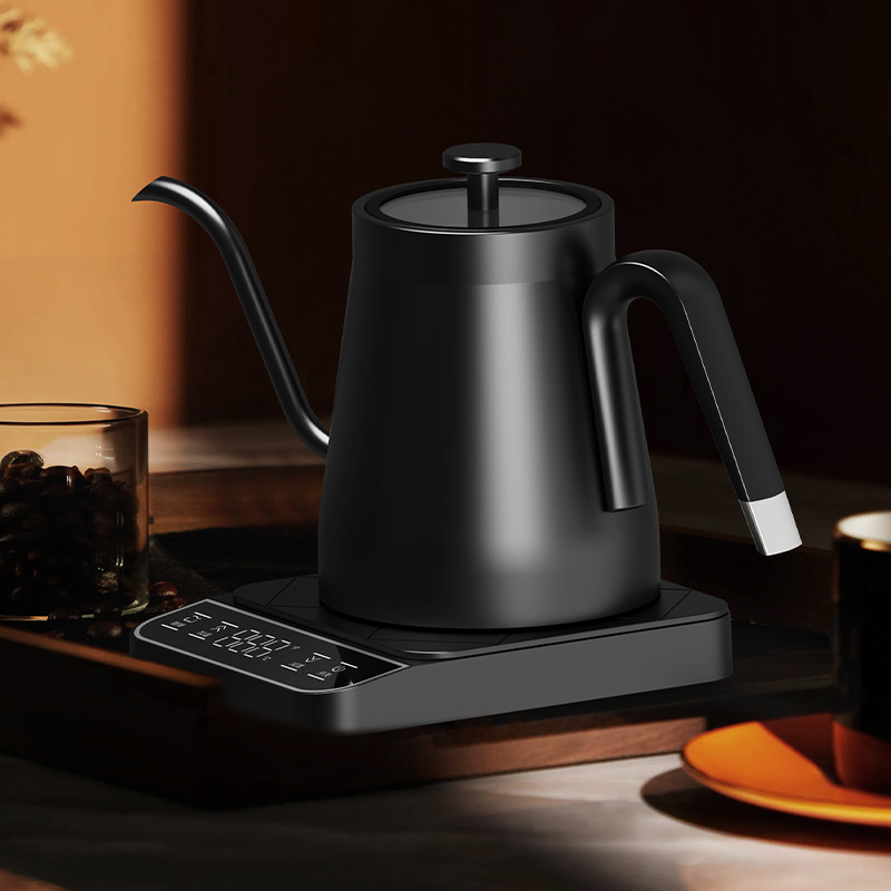 Special model direct supply cross-border intelligent electric kettle slender mouth gooseneck temperature control hand coffee pot constant temperature kettle