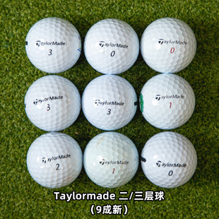 [second-hand ball] golf ball off-field match ball color ball blank practice ball 5-90% new gift bag