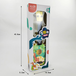 Children's gift children's guitar ukulele simulation playing musical instrument early education Enlightenment toy supply wholesale