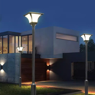 Aluminum Garden Light Solar Garden Light Outdoor Light 3m Street Light 220V Chinese Style Street Light Antique Garden Light