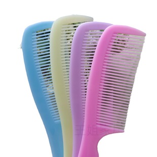 Hair Comb Plastic Old-fashioned Pearlescent Comb Household Plastic Hair Cooked Glue Men's and Women's Hair Comb Portable Comb Thickened Hair Comb