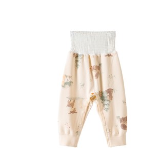 Anyang Baby Home Clothes Baby Category A Autumn and Winter High Waist Belly Protection Trousers for Men and Women Spring and Autumn Pants