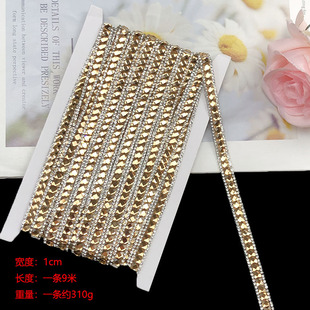 New Products Spot Diamond Chain Garment Collar Accessories Accessories Ribbon Rhinestone Lace Belt Mesh Chain Belt Garment Accessories
