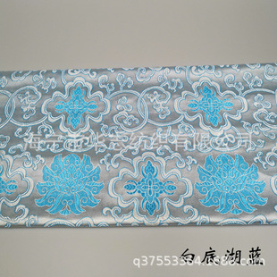 Huazhi Textile 75cm imitation three or five rich flowers brocade rayon autumn and winter clothing fabric