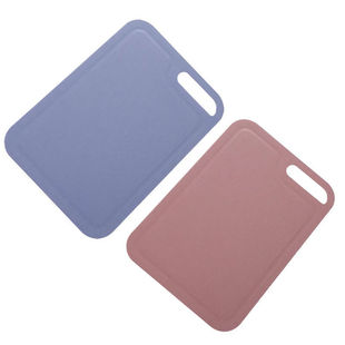 Wheat Straw Chopping Board suit Large Multi-functional Three-piece Dormitory Mini Household Plastic Chopping Board Wholesale