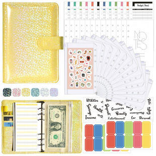 in stock Amazon Cross-border Creative Hand Book a6 Macaron Gestle Trend Binder Star Point Hand Book