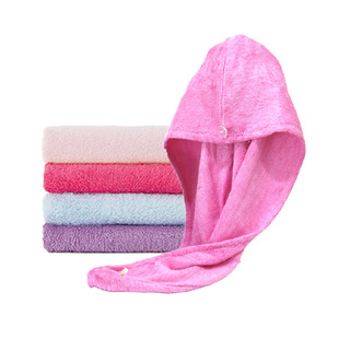 100g thickened and enlarged bamboo fiber dry hair cap absorbent hair care dry hair towel will sell gift shower cap manufacturers wholesale