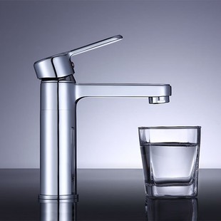 Perifu copper body single hole hot and cold basin faucet hotel home bathroom washbasin basin faucet manufacturers