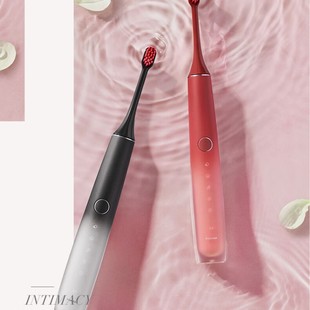 ROAMAN/Roman Electric Toothbrush for Adult Men and Women Intelligent Pressure Sonic Soft Toothbrush T40 Ink Fog Black