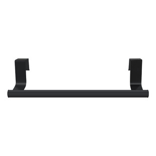Stainless steel horizontal bar towel rack punch-free bathroom rack wall-mounted towel rack cabinet bathroom rack