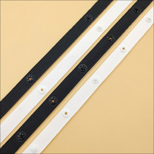 Other Shape Plastic Snap Strap Buckle Ring Square Buckle Strap Double Row Plastic Snap Strap